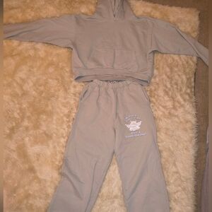 Like New Condition Matching Boys Lie Oversized Hoodie And Sweatpants